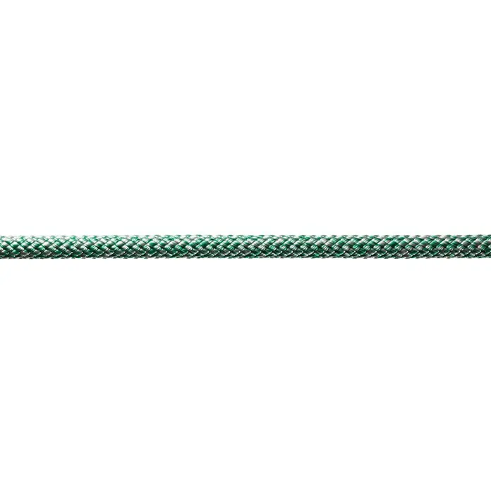 Robline Cabo a metros Sirius 500 - Diámetro: 4 mm, Verde / Plata, Poliéster - Primer plano
