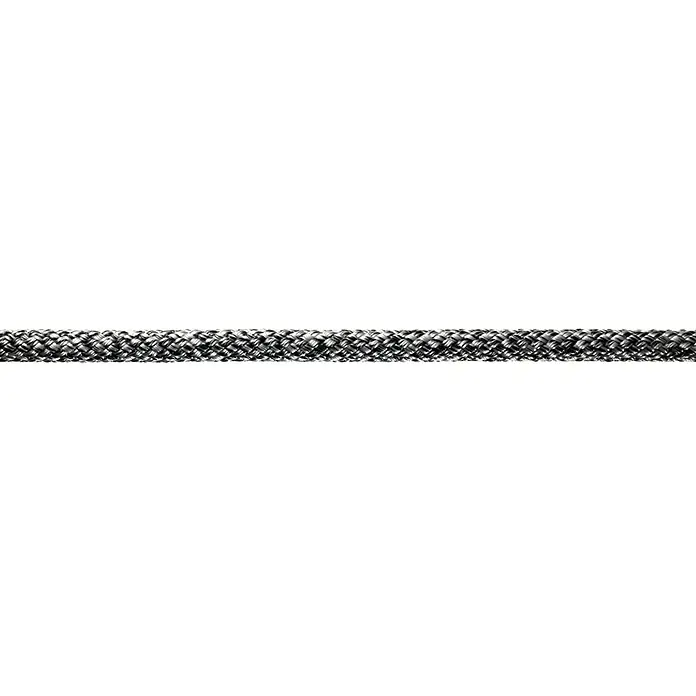 Robline Cabo a metros Sirius 500 - Diámetro: 4 mm, Negro/Plateado, Poliéster - Primer plano