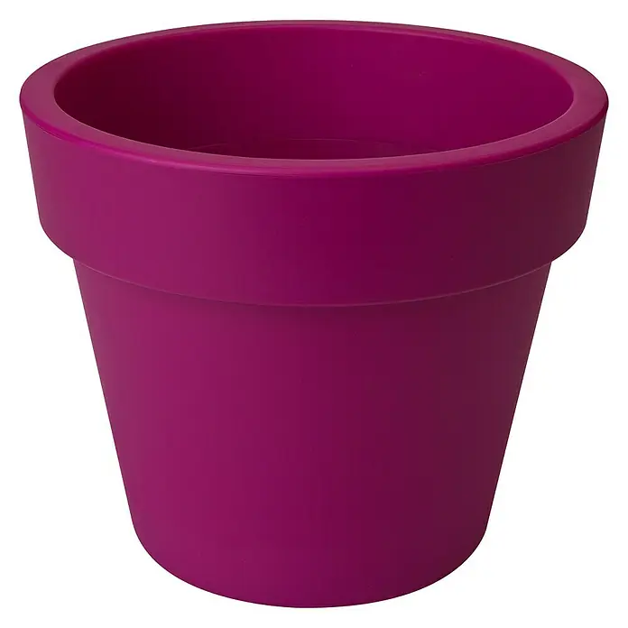 Elho Green Basics Plantenpot Top Planter 40 - Buitenmaat (Ø x h): 40 x 33 cm, Kunststof, Kers - Vooraanzicht