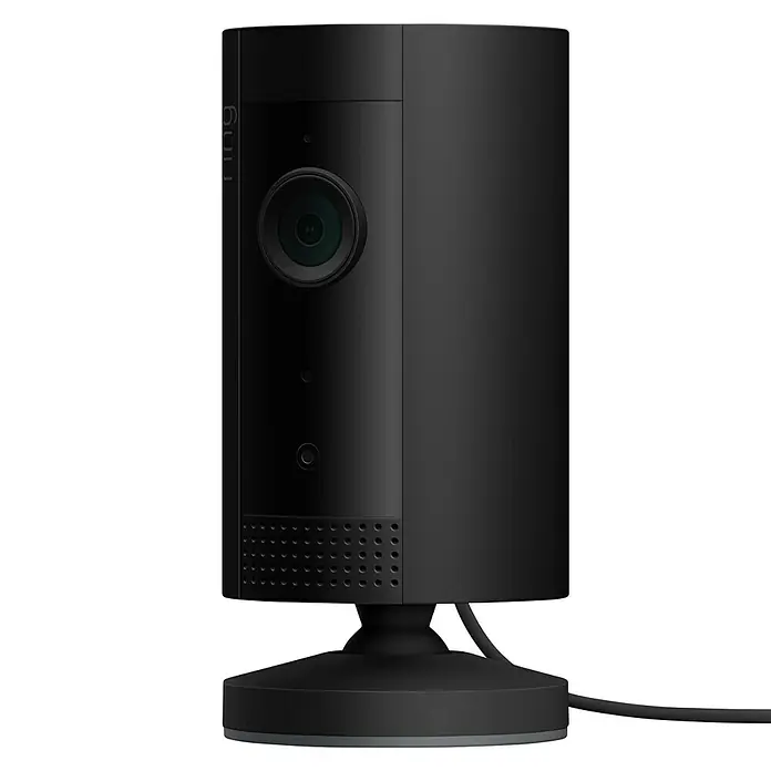 Ring Innenkamera Indoor Cam - Netzbetrieben, 1.080 Pixel (Full HD), Schwarz - Diagonale Ansicht