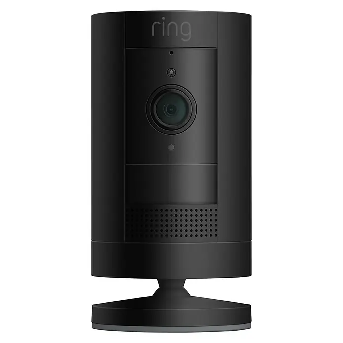 Ring Kamera Stick Up Cam Battery - Akkubetrieben, 1.080 Pixel (Full HD), Schwarz - Vorderansicht