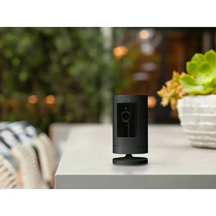 Ring Kamera Stick Up Cam Battery - Akkubetrieben, 1.080 Pixel (Full HD), Schwarz - Stimmungsaufnahme