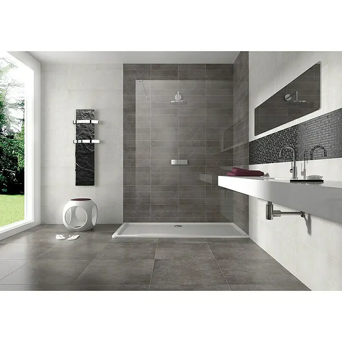 ClimaStar Speichersteinheizung Style - 500 W, Schieferschwarz, 100 x 25 x 4 cm - Stimmungsaufnahme