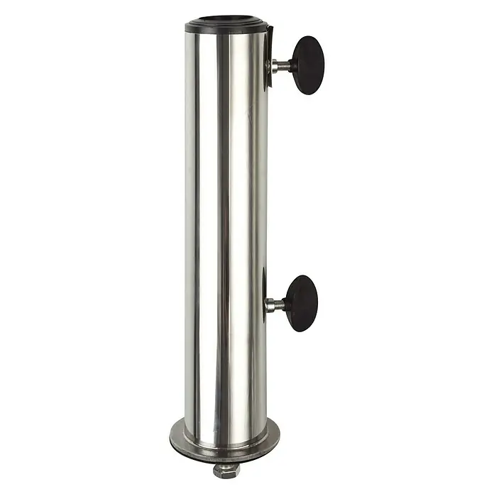 Doppler Cjevasti držači za suncobran - Za promjer cijevi: 32 mm - 60 mm - Dijagonalni pogled