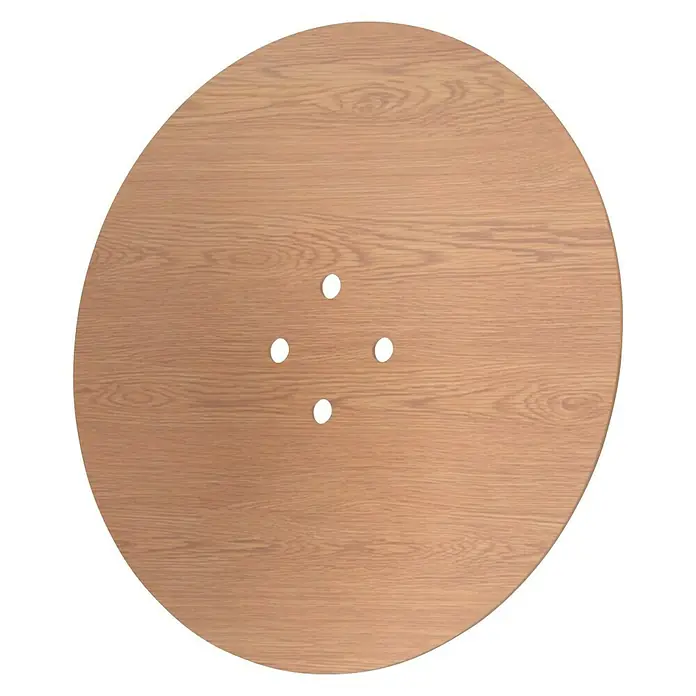 Doppler Expert Abdeckplatte Easy Move - Holz, Passend für: Doppler Expert Granitschirmständer Easy Move - Diagonale Ansicht