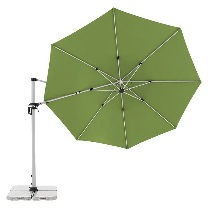 Doppler Active Pendelschirm - Fresh Green, 370 cm - Rechte Seitenansicht