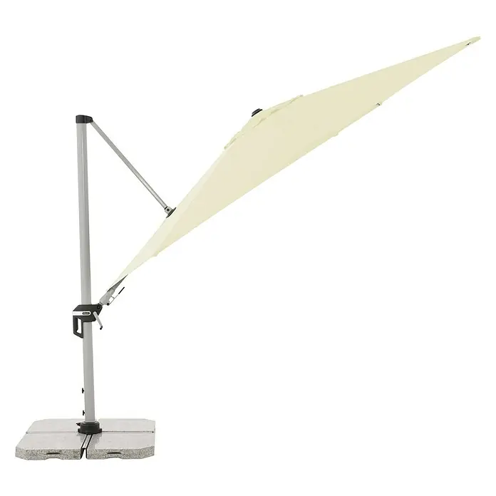 Doppler Active Pendelschirm - Natur, 370 cm - Rechte Seitenansicht
