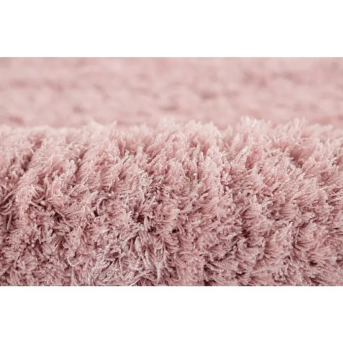 Alfombra Nube - Rosa, 90 x 60 cm, 100% poliéster microfibra - Primer plano