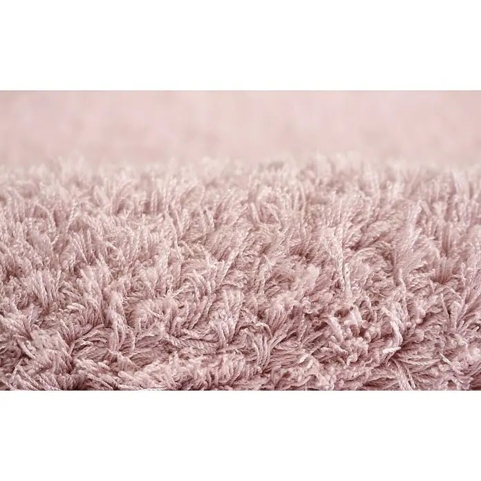 Alfombra Corazón - Rosa, 80 x 80 cm, 100% poliéster microfibra - Foto ambiente