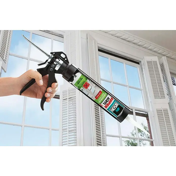 Bison Acryl afdichtkit Super - Wit, 300 ml - Toepassingsvoorbeeld