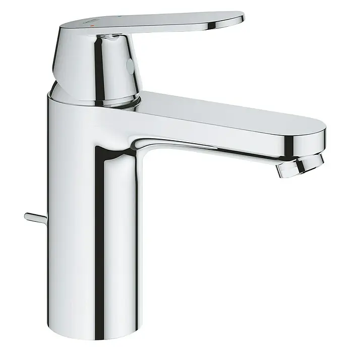 Grohe Eurosmart Cosmopolitan Waschtischarmatur M-Size - Mit Zugstange, Chrom - Rechte Seitenansicht
