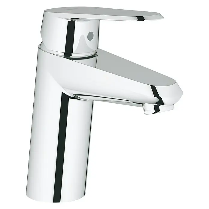 Grohe Eurodisc Cosmopolitan Waschtischarmatur S-Size mit Energiesparfunktion - Ohne Zugstange, Chrom - Rechte Seitenansicht