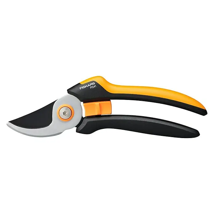 Fiskars Solid Gartenschere P341 - Bypass, Max. Aststärke: 20 mm - Linke Seitenansicht