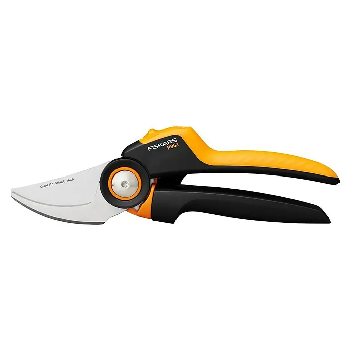 Fiskars X-series Gartenschere P961 - Bypass, Max. Aststärke: 26 mm - Linke Seitenansicht
