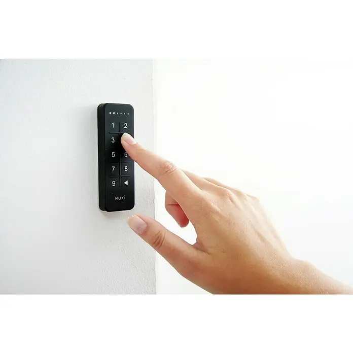Nuki Funk-Tastatur - L x B x H: 90 x 30 x 15 mm - Anwendungsbeispiel