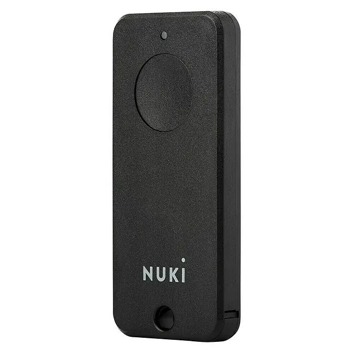 Nuki Fernbedienung FOB - L x B x H: 6 x 55 x 24 mm - Diagonale Ansicht