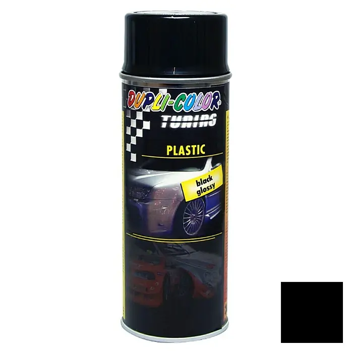 Dupli-Color Tuning Speciale lakspray Zwart - Zwart, Glanzend, 400 ml - Vooraanzicht