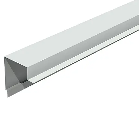 Isopan  Perfil de remate lateral Isotego Blanco