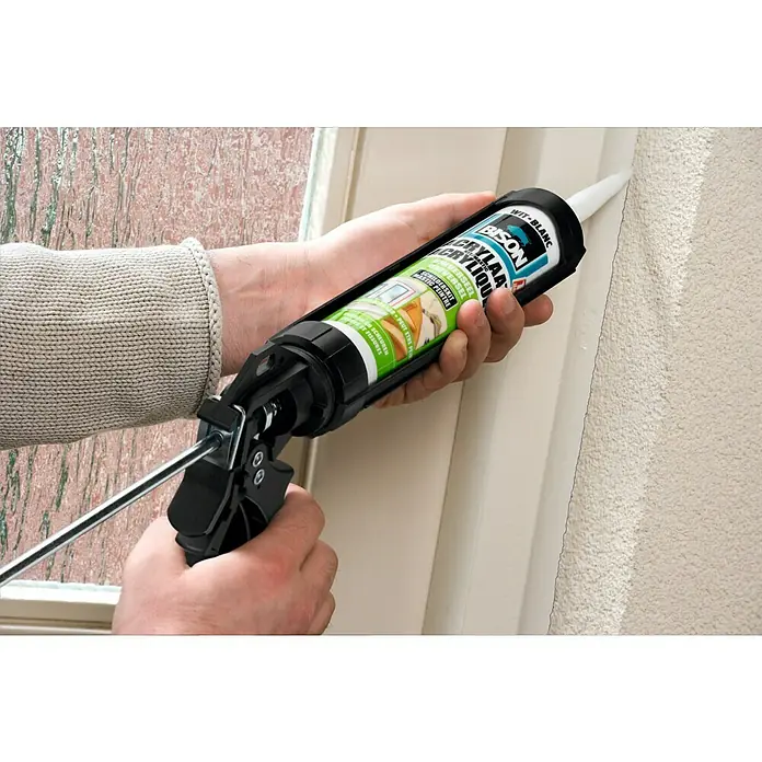 Bison Acryl afdichtkit Universeel - Wit, 300 ml - Toepassingsvoorbeeld