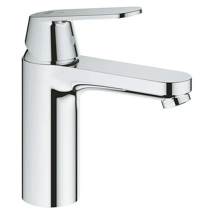 Grohe Eurosmart Cosmopolitan Waschtischarmatur M-Size mit ES-Funktion - Ohne Zugstange, Chrom - Rechte Seitenansicht