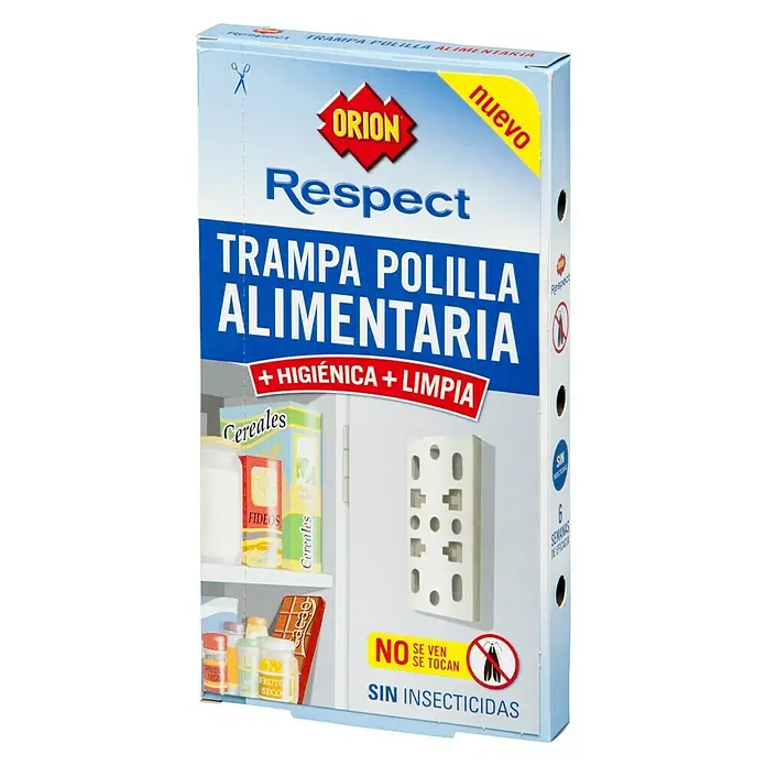 Trampa para polillas Alimentaria - Ámbito de aplicación: Para interior, 1 ud. - Vista frontal