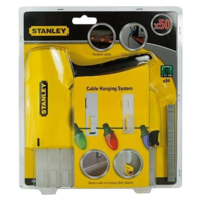 Stanley Grapadora de cables STHT6-70989 - Abrazadera de cables - Vista frontal