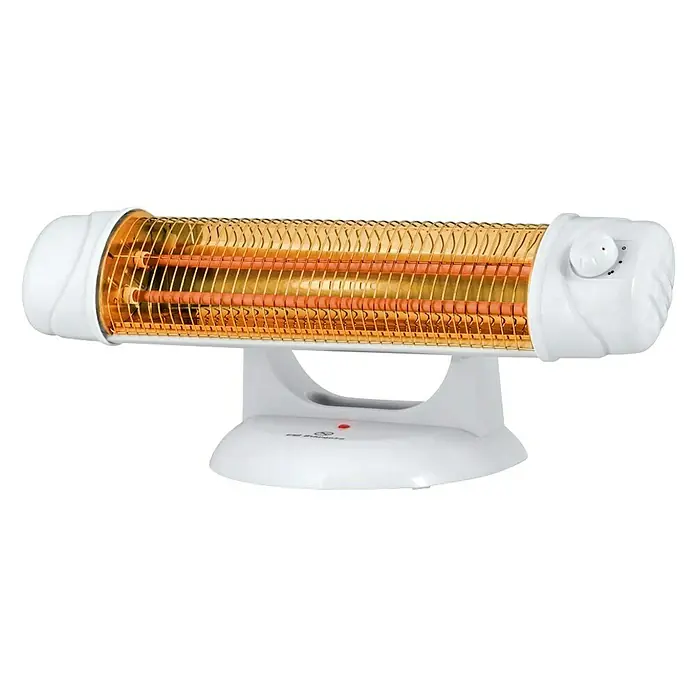 Estufa de cuarzo dos barras - 1.200 W, 20,5 cm - Vista frontal