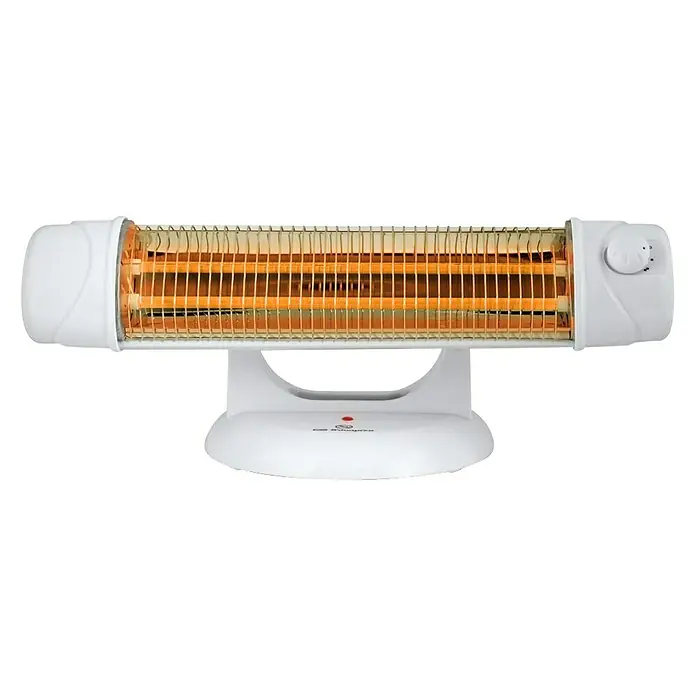 Estufa de cuarzo dos barras - 1.200 W, 20,5 cm - Vista frontal