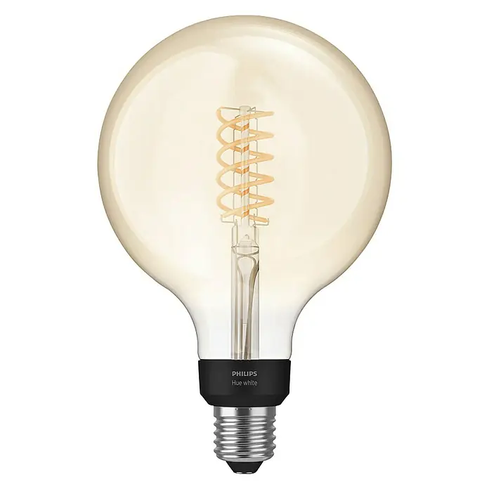 Philips Hue LED-Leuchtmittel Giant Globe - E27, 7 W, Warmweiß, G125, Dimmbar - Vorderansicht