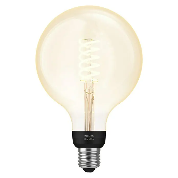 Philips Hue LED-Leuchtmittel Giant Globe - E27, 7 W, Warmweiß, G125, Dimmbar - Vorderansicht