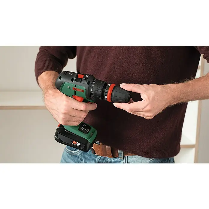 Bosch 18 V Power for All Akku-Schlagbohrschrauber AdvancedImpact 18 - 18 V, 2 Akkus, 2,5 Ah, Leerlaufdrehzahl: 0 U/min - 1.500 U/min - Anwendungsbeispiel