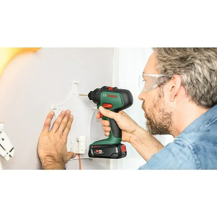 Bosch 18 V Power for All Akku-Bohrschrauber AdvancedDrill 18 - 18 V, 1 Akku, 2,5 Ah, Leerlaufdrehzahl: 0 U/min - 1.250 U/min - Anwendungsbeispiel