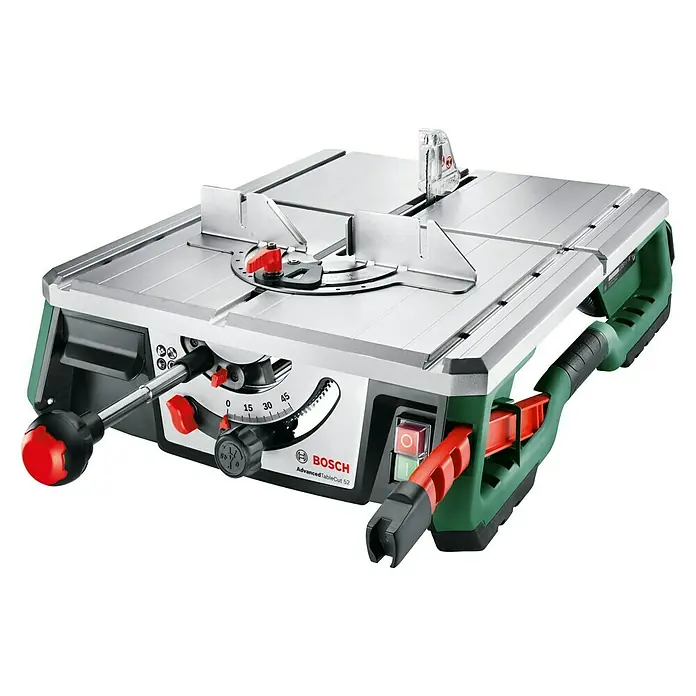 Bosch NanoBlade-Tischsäge AdvancedTableCut 52 - 550 W, 0 U/min - 8.200 U/min - Diagonale Ansicht