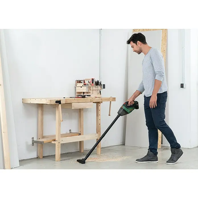 Bosch 18 V Power for All Akku-Handstaubsauger UniversalVac 18 - 18 V, 1 Akku, 2,5 Ah, Behältervolumen: 0,5 l - Anwendungsbeispiel
