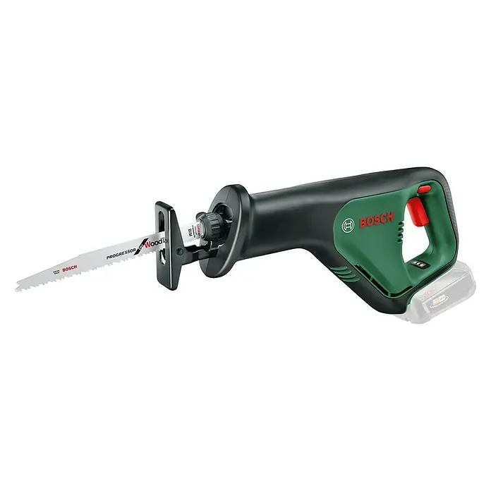 Bosch 18 V Power for All Akku-Säbelsäge AdvancedRecip 18 - 18 V, Ohne Akku, Leerlaufhubzahl: 0 - 3.100 Hübe/min - Linke Seitenansicht