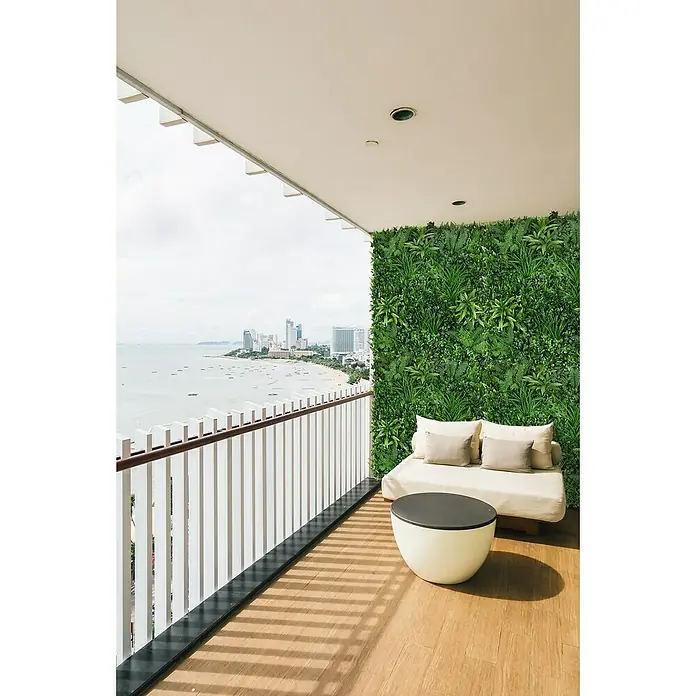 Jardín vertical Salvaje - Plástico, L x An: 100 x 100 cm, Decoración - Foto ambiente