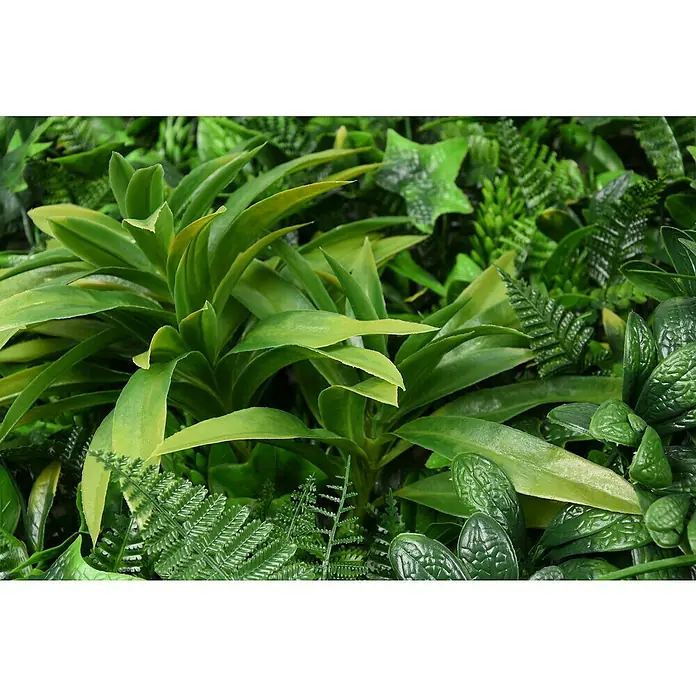 Jardín vertical Salvaje - Plástico, L x An: 100 x 100 cm, Decoración - Primer plano