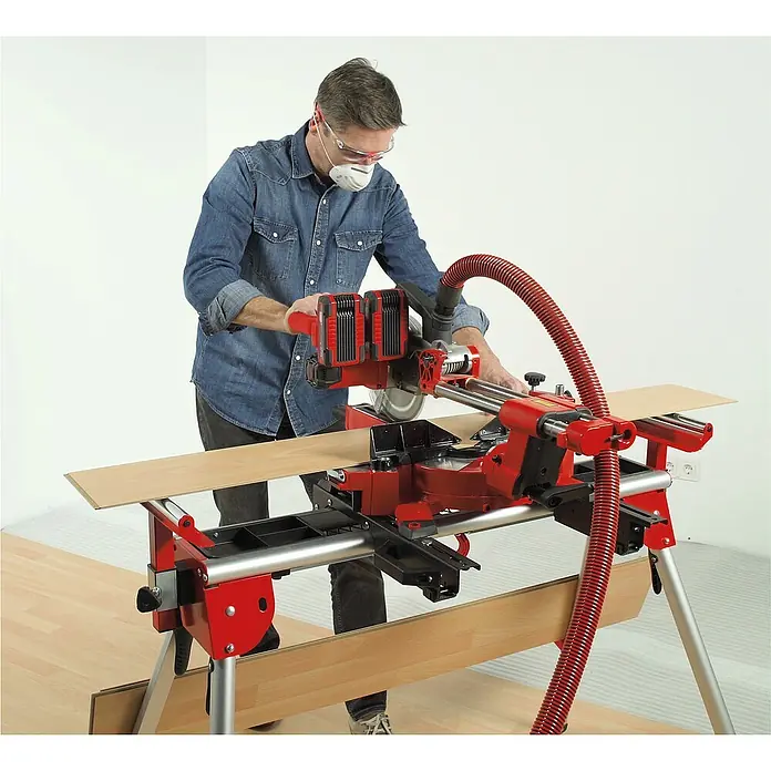 Einhell Power X-Change Akku-Kapp- & Gehrungssäge TE-SM 36/210 Li-Solo - 36 V, Ohne Akku, 3.800 U/min - Anwendungsbeispiel