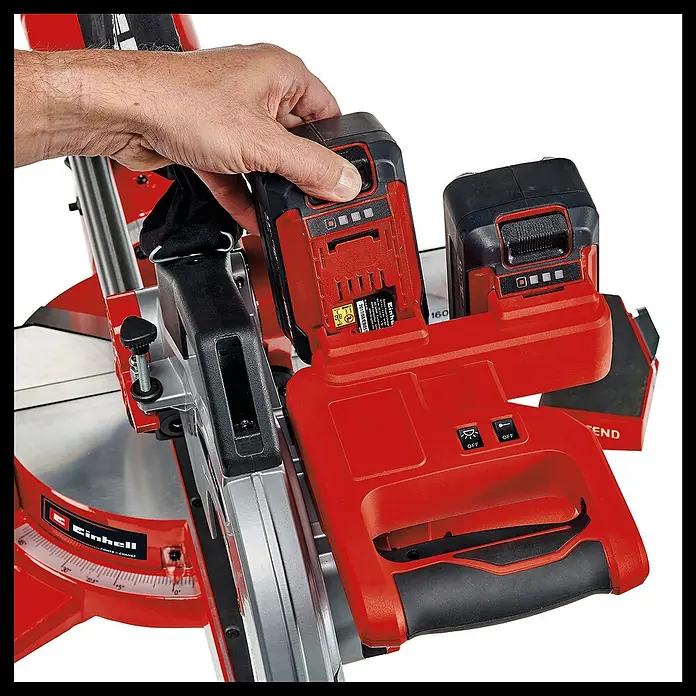 Einhell Power X-Change Akku-Kapp- & Gehrungssäge TE-SM 36/210 Li-Solo - 36 V, Ohne Akku, 3.800 U/min - Anwendungsbeispiel
