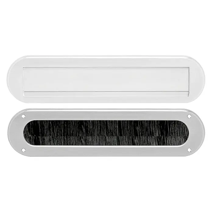 Solid Elements Brievenbusset SE BP 918 - Roestvrij staal - Top-down weergave