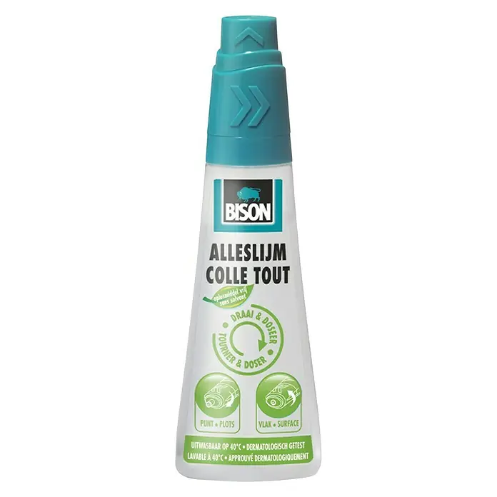 Bison Alleslijm Oplosmiddelvrij - 90 ml - Vooraanzicht