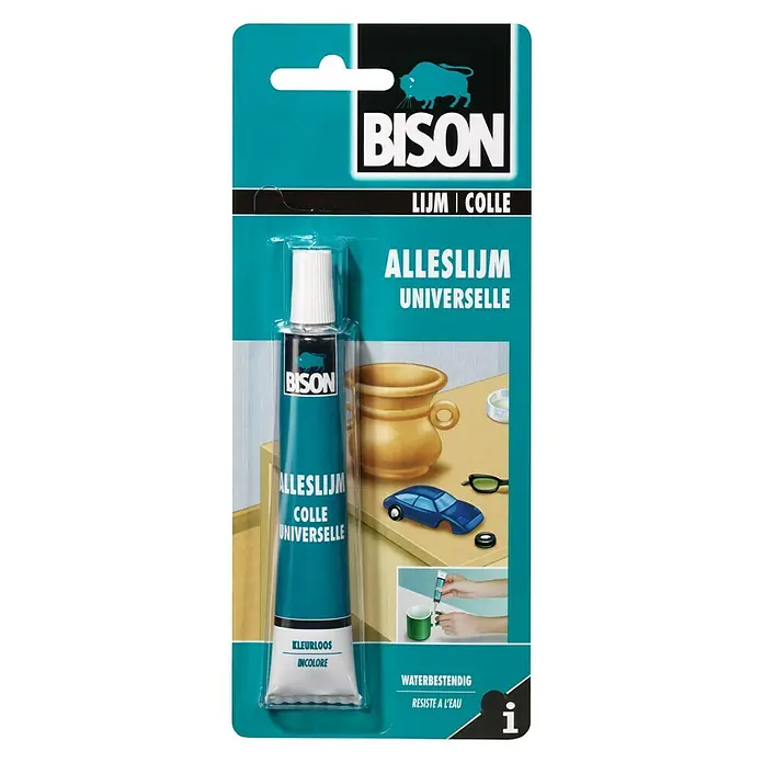 Bison Alleslijm Blister -  - Vooraanzicht