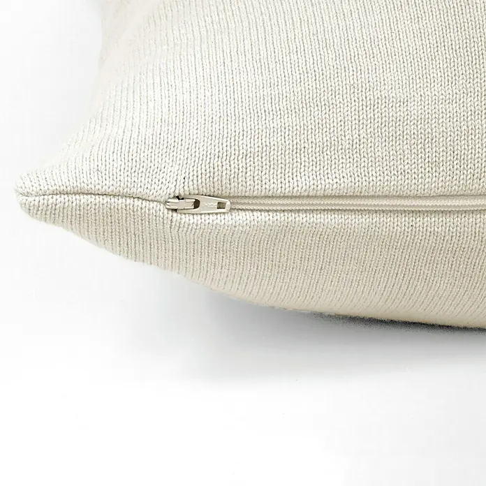 Nielsen Kissen Cato - Creme, L x B: 50 x 50 cm - Detailaufnahme