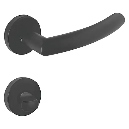 Lienbacher  WC-Türgarnitur Cuba Black Line