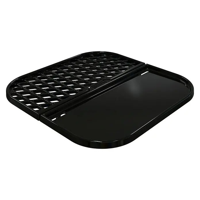 Weber Ploča za roštilj 2u1 - 36,3 x 35,8 x 2,9 cm - Dijagonalni pogled