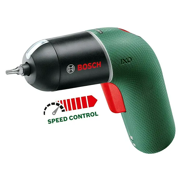 Bosch Akkuschrauber IXO VI Classic Edition - 3,6 V, 1 Akku, Leerlaufdrehzahl: 0 U/min - 215 U/min - Linke Seitenansicht