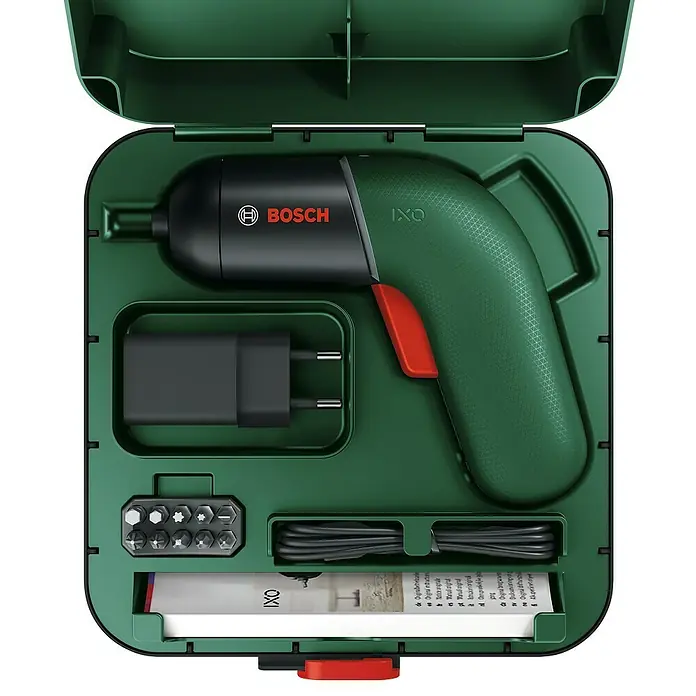 Bosch Akkuschrauber IXO VI Classic Edition - 3,6 V, 1 Akku, Leerlaufdrehzahl: 0 U/min - 215 U/min - Detailaufnahme