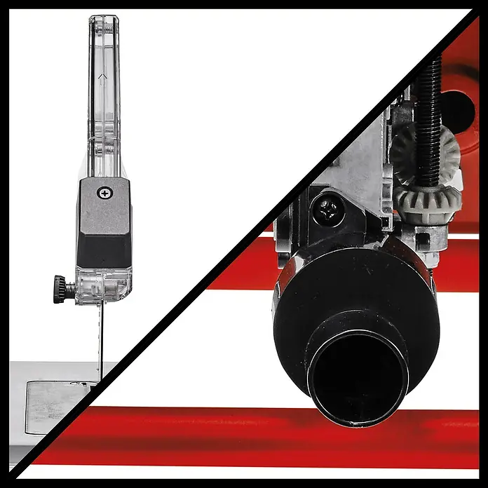 Einhell Power X-Change Akku-Tischkreissäge TE-TS 36/210 Li-Solo - 36 V, Ohne Akku, Durchmesser Sägeblatt: 210 mm - Detailaufnahme