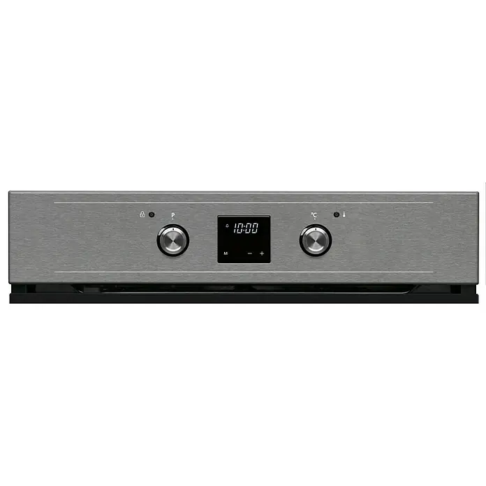 Sharp Einbauherd K-61DX28IM0-EU - Anzahl Beheizungsarten: 8 Stk., Volumen Backofen: 69 l, Edelstahl/Schwarz - Detailaufnahme