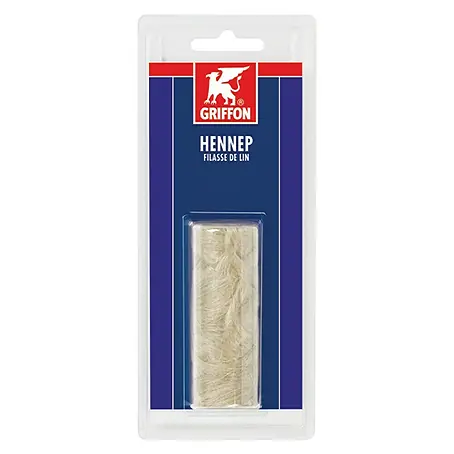 Griffon  Hennep voor afdichting Blister 40 g